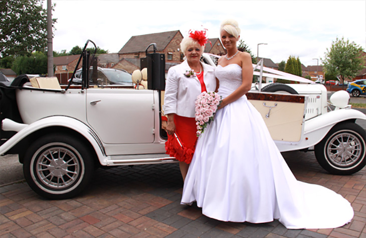 Beauford Tourer (White) local Hire