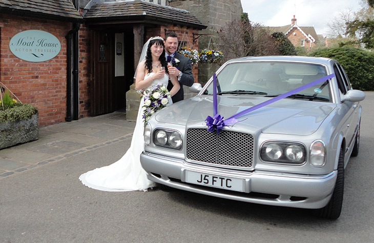 Bentley Arnage Wedding Worcester