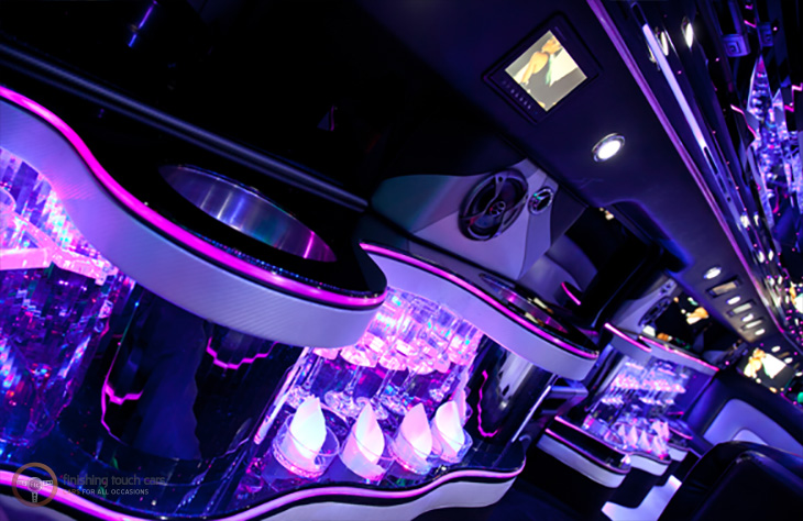 H2 Hummer Limousine with Double Axle Wedding Worcester
