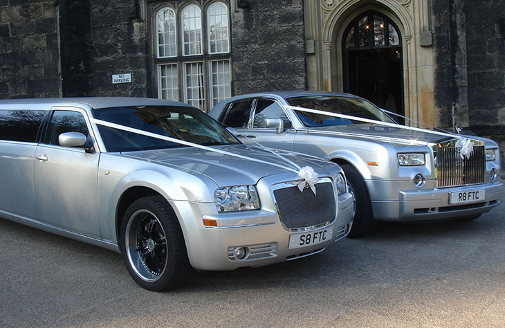 Baby Bentley Limo Silver Worcester 