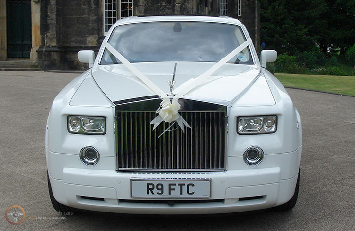 Rolls Royce Phantom White local Hire